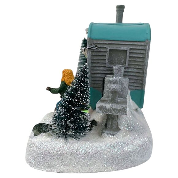 St. Nicholas Square Camper with Light-up Campfire Christmas Village Accessory - Picture 2 of 7